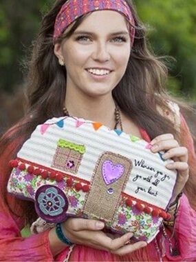 Natural Life Decorative Camper Pillow